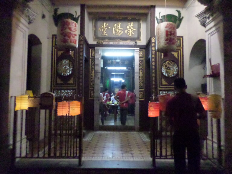 Making friends in Melaka